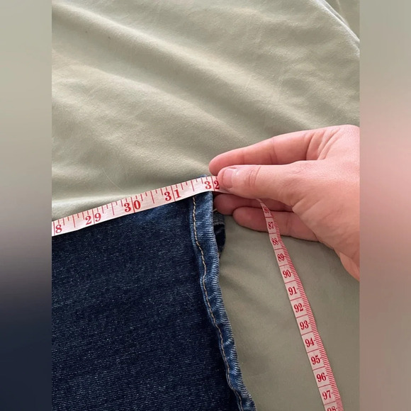 Zara|| Blue Jean Boot Cut, Size 14. Worn Once. With stretch - Picture 6 of 9